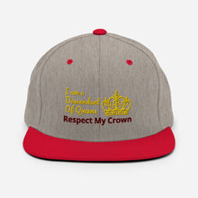 Load image into Gallery viewer, Queen Snapback Hat