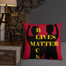 Cargar imagen en el visor de la galería, Black Lives Matter Basic Pillow - Shannon Alicia LLC