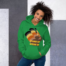 Load image into Gallery viewer, Stand Up-Speak Up Unisex Hoodie