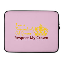 Load image into Gallery viewer, Queen Laptop Sleeve