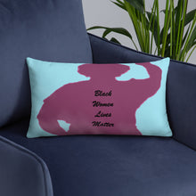 Load image into Gallery viewer, Black Women Lives Matter Basic Pillow