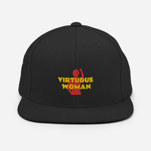 Load image into Gallery viewer, Virtuous Woman Snapback Hat