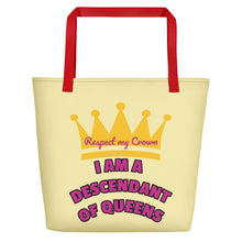 Load image into Gallery viewer, Queen Beach Bag