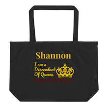 Load image into Gallery viewer, Queen Large organic tote bag