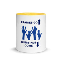 Load image into Gallery viewer, Praises Up Mug with Color Inside