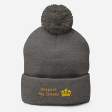 Load image into Gallery viewer, Queen Pom-Pom Beanie