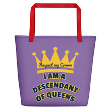 Load image into Gallery viewer, Queen Beach Bag