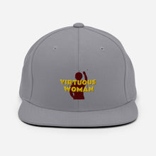 Load image into Gallery viewer, Virtuous Woman Snapback Hat