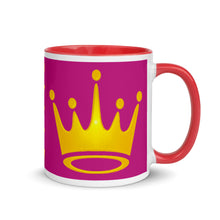 Load image into Gallery viewer, Queen Mug with Color Inside