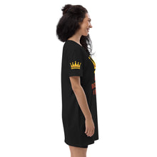 Cargar imagen en el visor de la galería, Queen Organic cotton t-shirt dress