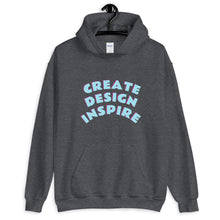 Cargar imagen en el visor de la galería, Create Design Inspire Unisex Hoodie