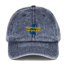 Load image into Gallery viewer, Virtuous Woman Vintage Cotton Twill Cap