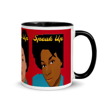 Load image into Gallery viewer, Pray Up-Stand Up-Speak Up Mug with Color Inside