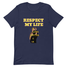 Cargar imagen en el visor de la galería, Respect My Life Short-Sleeve Unisex T-Shirt