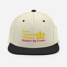 Load image into Gallery viewer, Queen Snapback Hat