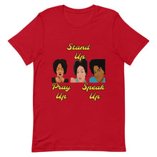 Load image into Gallery viewer, Pray Up-Stand Up-Speak Up Short-Sleeve Unisex T-Shirt - Shannon Alicia LLC