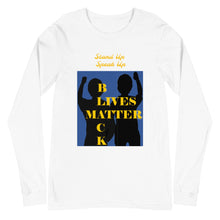 Cargar imagen en el visor de la galería, Black Lives Matter Unisex Long Sleeve Tee