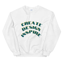 Cargar imagen en el visor de la galería, Create Design Inspire Unisex Sweatshirt