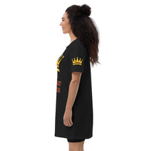 Cargar imagen en el visor de la galería, Queen Organic cotton t-shirt dress