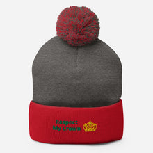 Load image into Gallery viewer, Queen Pom-Pom Beanie