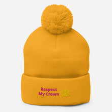 Load image into Gallery viewer, Queen Pom-Pom Beanie