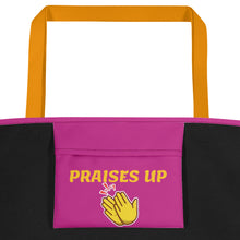 Load image into Gallery viewer, Praises Up Beach Bag