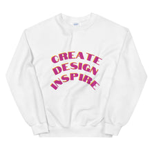 Cargar imagen en el visor de la galería, Create Design Inspire Unisex Sweatshirt
