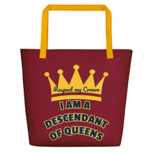 Load image into Gallery viewer, Queen Beach Bag