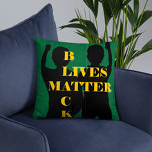 Cargar imagen en el visor de la galería, Black Lives Matter Basic Pillow