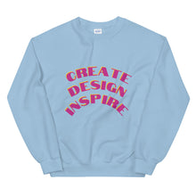 Cargar imagen en el visor de la galería, Create Design Inspire Unisex Sweatshirt