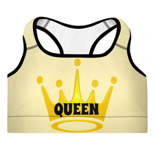 Load image into Gallery viewer, Queen Padded Sports Bra