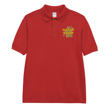 Cargar imagen en el visor de la galería, Man of Valor Embroidered Polo Shirt