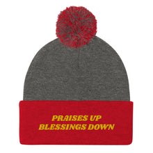Load image into Gallery viewer, Praise Up Pom-Pom Beanie