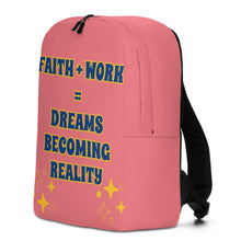 Load image into Gallery viewer, Faith + Work Minimalist Backpack