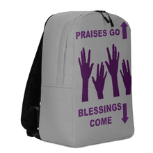 Load image into Gallery viewer, Praises Up Minimalist Backpack