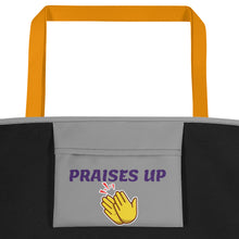 Load image into Gallery viewer, Praises Up Beach Bag