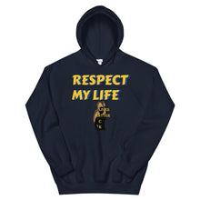 Load image into Gallery viewer, Respect My Life Unisex Hoodie