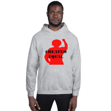 Load image into Gallery viewer, Created Equal Unisex Hoodie