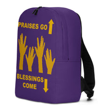 Load image into Gallery viewer, Praises Up Minimalist Backpack