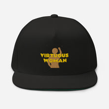 Cargar imagen en el visor de la galería, Virtuous Woman Flat Bill Cap