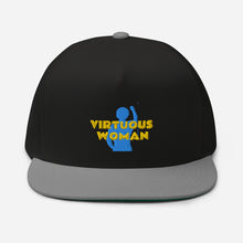 Cargar imagen en el visor de la galería, Virtuous Woman Flat Bill Cap