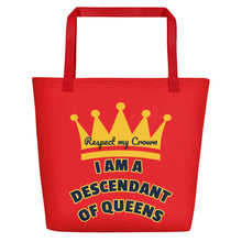 Load image into Gallery viewer, Queen Beach Bag