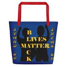 Cargar imagen en el visor de la galería, Black Lives Matter Beach Bag - Shannon Alicia LLC