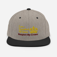 Load image into Gallery viewer, Queen Snapback Hat