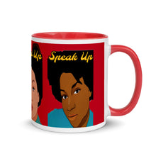 Load image into Gallery viewer, Pray Up-Stand Up-Speak Up Mug with Color Inside