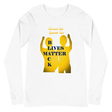 Cargar imagen en el visor de la galería, Black Lives Matter Unisex Long Sleeve Tee