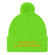 Load image into Gallery viewer, Praise Up Pom-Pom Beanie