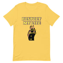 Cargar imagen en el visor de la galería, Respect My Life Short-Sleeve Unisex T-Shirt