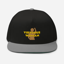 Cargar imagen en el visor de la galería, Virtuous Woman Flat Bill Cap