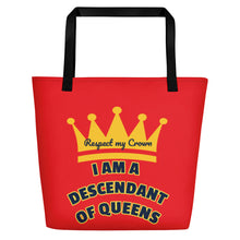 Load image into Gallery viewer, Queen Beach Bag